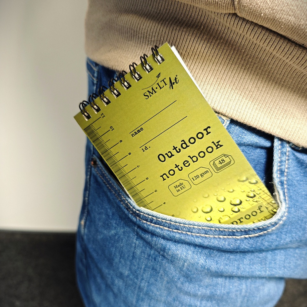 Тактичний вологостійкий блокнот 125х75мм 48 л. 120г/м2 SM-LT Art Київ - фото 7