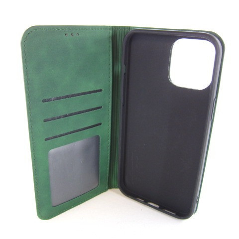 Чохол книжка iPhone 12 Pro Max Premium Case (зелений) Одеса - фото 8