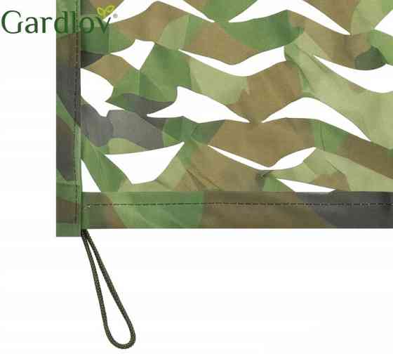 Камуфляжна маскувальна сітка розміром 3х6 метрів з кріпленнями Gardlov (27385) Нововолинськ