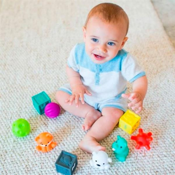 Набір розвивальних іграшок Infantino у тубусі (216289I) Харків - фото 1