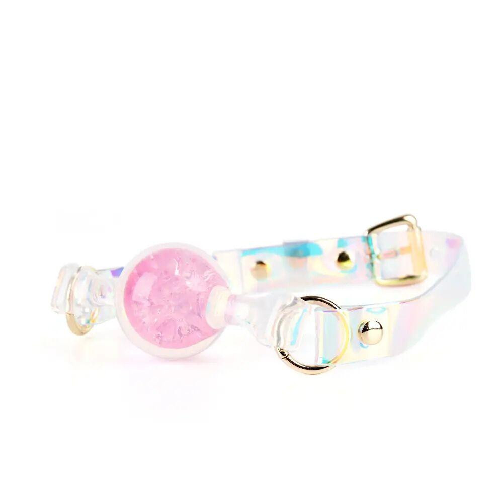 Кляп Liebe Seele Crystal Ball Gag - Pink (Large Ball) Sex Aura Киев - изображение 1