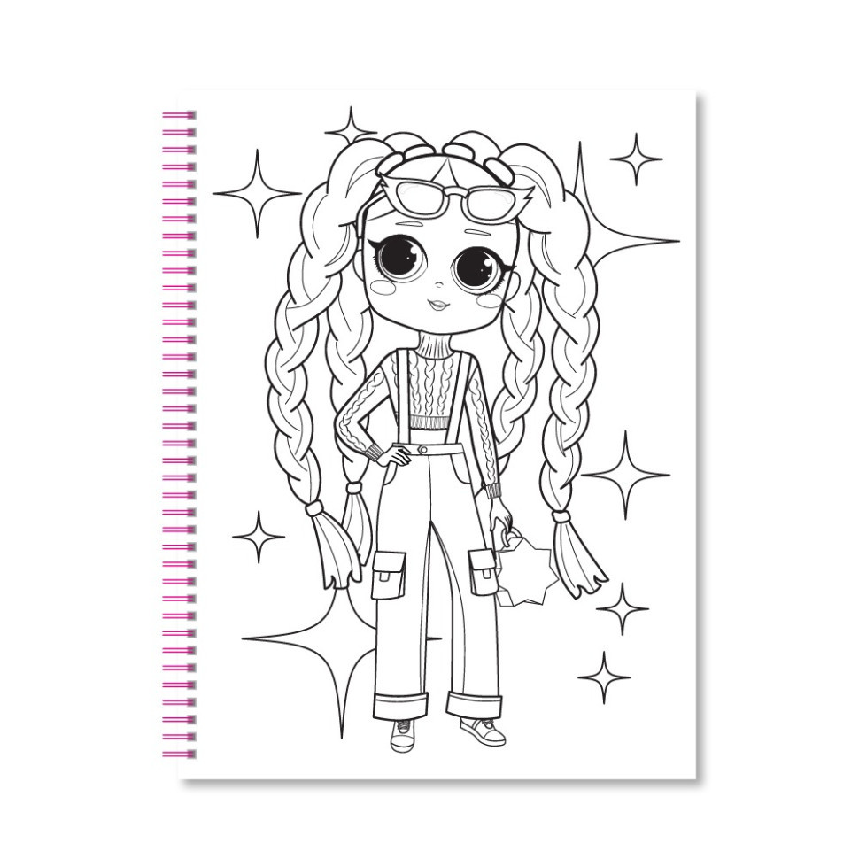 Дитяча розмальовка з олівцями "Coloring fun" НТ-39-01, 24 аркуши Вінниця - фото 2