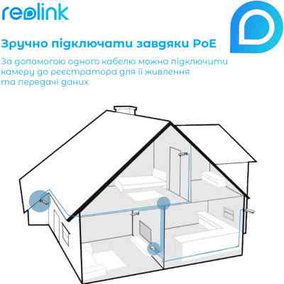 Реєстратор для відеоспостереження Reolink RLN8-410 Вінниця