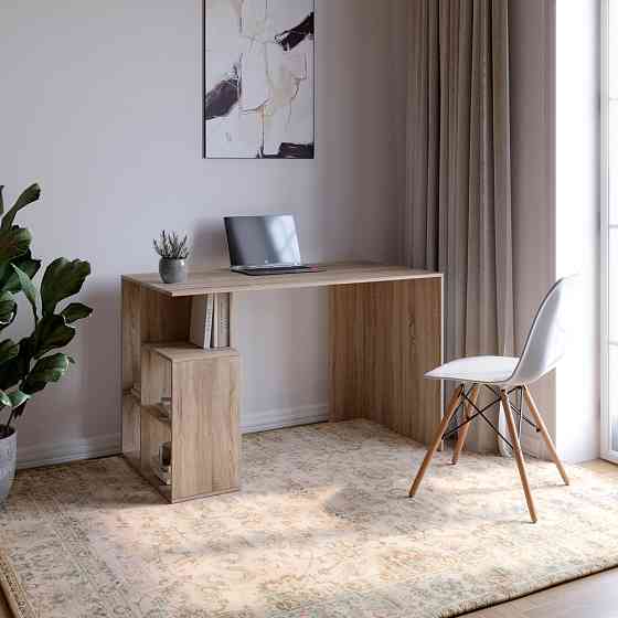 Cтіл письмовий з полицями М-ЗОН Джеко 1200/3 Сонома (MZN-031023) Львів