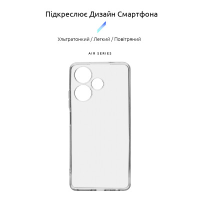 Чехол для мобильного телефона Armorstandart Air Series Infinix Hot 30 (X6831) Camera cover Transparent (ARM69004) Винница - изображение 2
