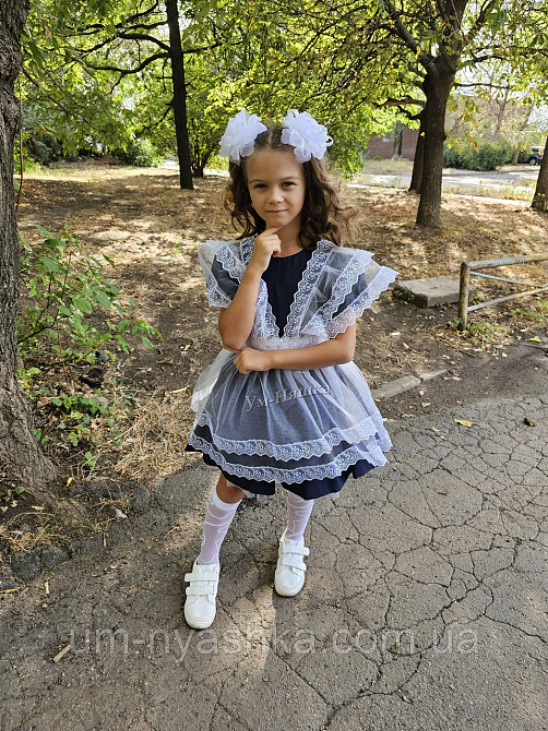 Красивое школьное платье с кружевом 116-134 Кривой Рог - изображение 7