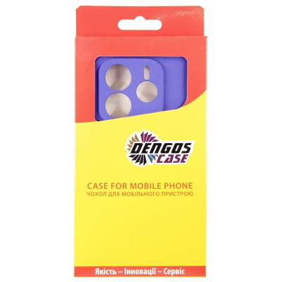 Чехол для мобильного телефона Dengos Carbon Xiaomi Redmi Note 14 (purple) (DG-TPU-CRBN-221) Винница - изображение 4