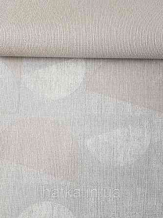 Шпалери вінілові на флізеліновій основі DEKENS Balade 663-03 (Бельгія) геометрія фігури бежевий, світло-сірий Київ