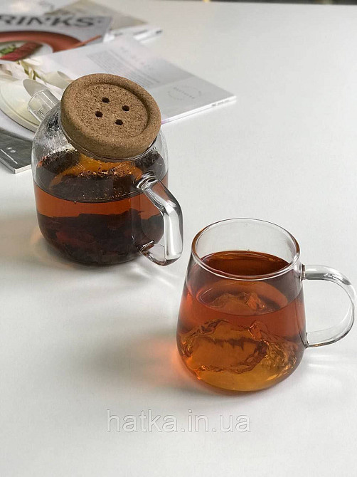 Кухоль чашка Olens "Холодна гора" 370 мл 102-54 прозорий Київ - фото 3