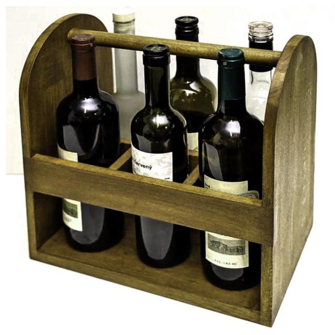 Настольная винная полка 