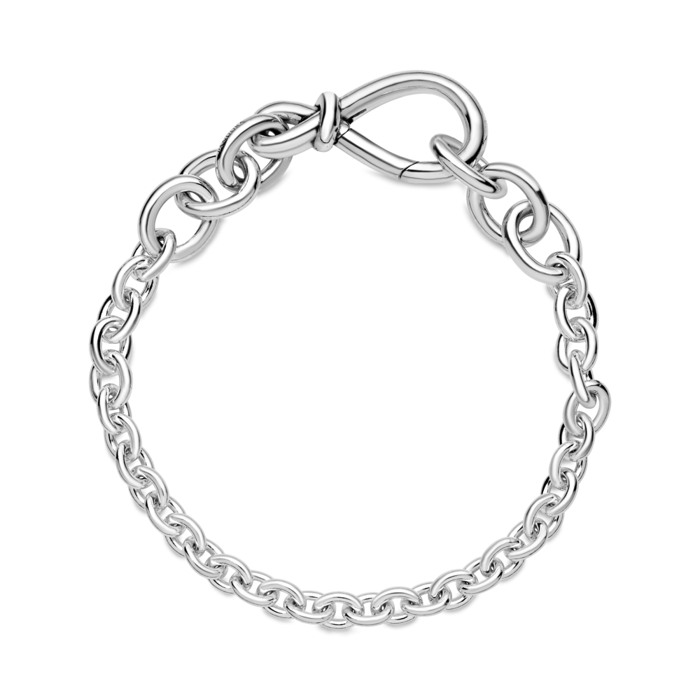 Серебряный браслет для шармов Пандора