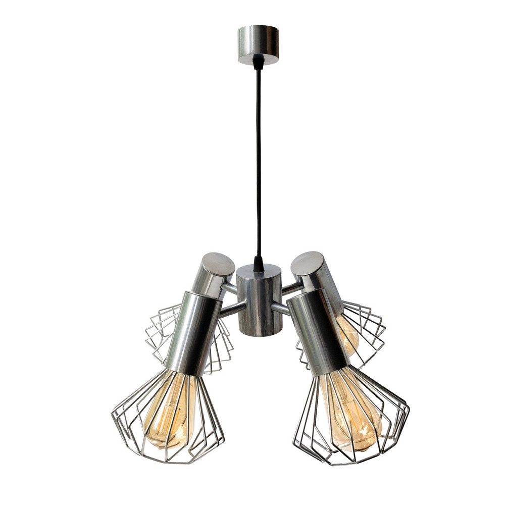 Люстра подвесная MSK Electric Diadem на четыре плафона Е27 NL 22153-4 CR хром Одесса - изображение 3