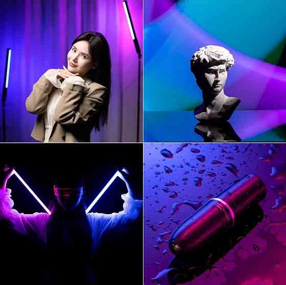 Ulanzi VL119 RGB Кольорова LED-лампа. Відеосвітло. Світлодіодна палиця. Київ