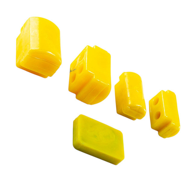 Подушка ГАЗ 53 задняя (к-кт 5 шт) (желтый полиуретан) рессоры Мукачево - изображение 1