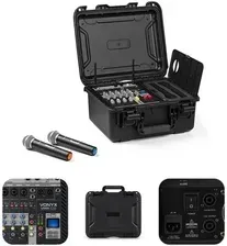 Микшерный пульт Powermikser 6-kanałowy 2x mikrofon UHF case VMA106 Vonyx Киев