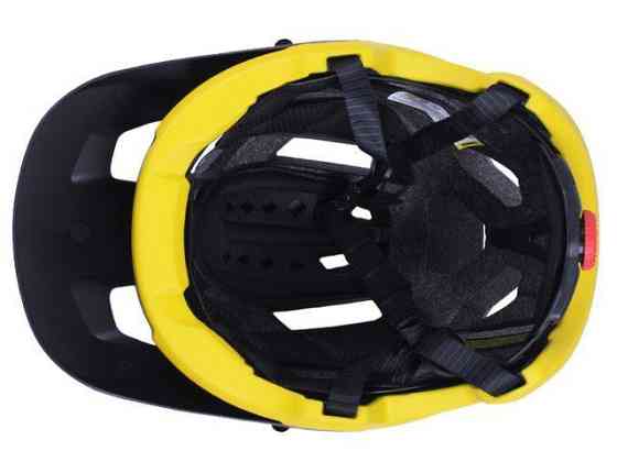 Шлем велосипедный H-099 (черный с желтым, size L) Мукачево