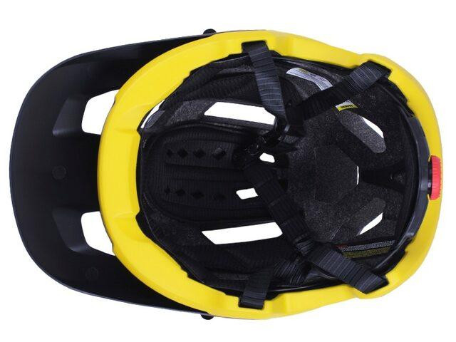 Шолом велосипедний H-099 (чорний із жовтим, size L) Мукачево - фото 4