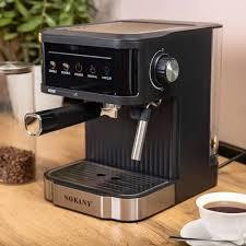 Кавоварка SK-04025 ріжкова, 20 бар, бак 1.8 л, для еспресо та капучино, з капучинатором Одеса - фото 4