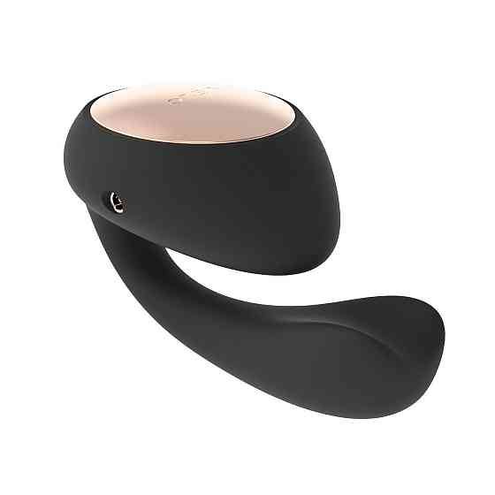 Смарт-вибратор LELO Ida Wave Black, вагинально-клиторальный, технология WaveMotion, 2 мотора Sex Aura Киев
