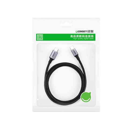 Кабель USB 3.1 Type-C M-M, 1 м, 100W （10Gbps）Чорний, US355 UGREEN Вінниця