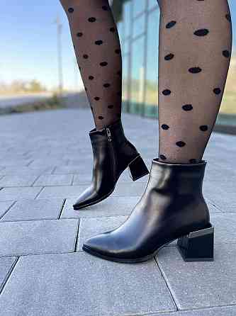 Lino Marano Черевики жіночі Lino Marano C482 чорні (весна-осінь, еко-шкіра) (4815) 35 Коломыя