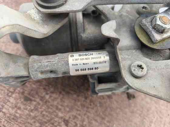 Трапеція двірників з моторчиком права Peugeot 407 2004-2011 (9656859880) Ковель