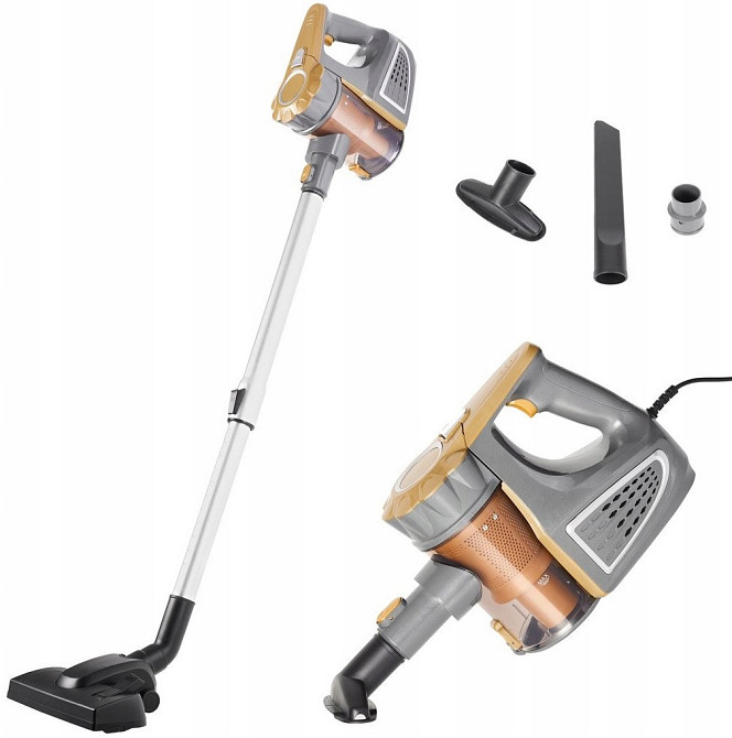 Вертикальный пылесос портативный без мешка 1.5 литров с насадками Adler AD (7036) 800 Вт Нововолынск - изображение 1