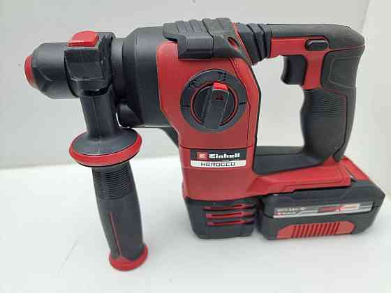 Перфоратор акумуляторний безщітковий Einhell HEROCCO 18/20 комплект перфораток, 1 акумулятор, зарядка (товар вживаний) Луцьк