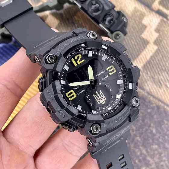 Patriot 003BKUAGD Тризуб золото Чорні + Коробка. SBR Київ