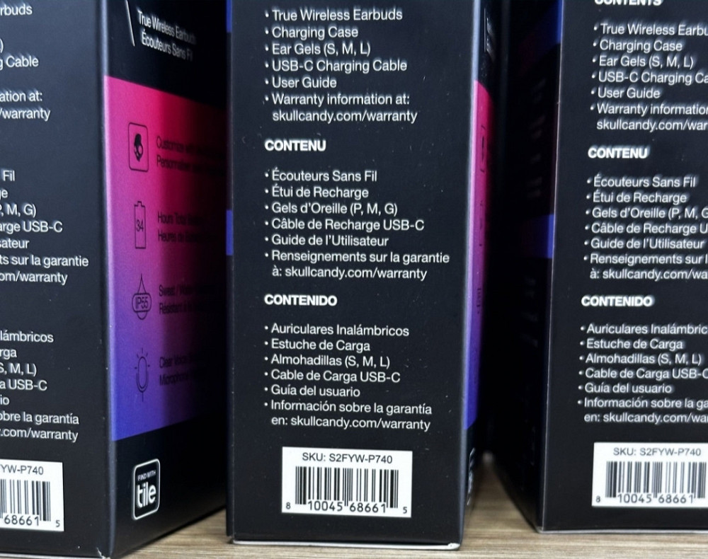 Наушники: SkulIcandy TW Mod True Black. Харків - фото 4