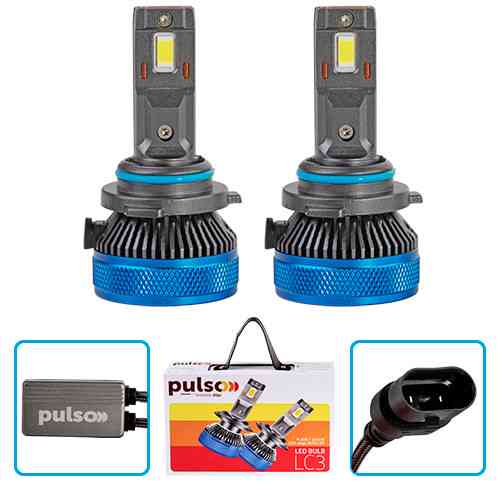Светодиодные лампы PULSO LC3-HB4 LED чипы 3570 CSP, 9-30В, 2х65Вт, 13000 Лм, 6000К Харьков