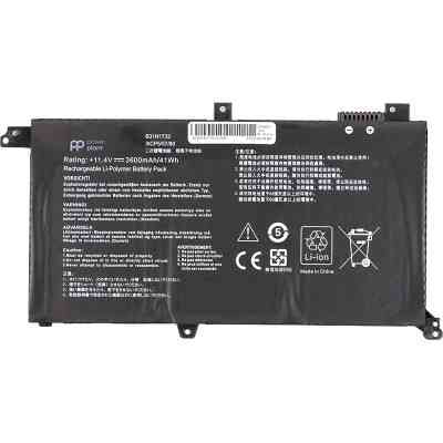 Акумулятор до ноутбука ASUS VivoBook S14 S43 (B31N1732) 11.4V 3600mAh PowerPlant (NB431779) Вінниця