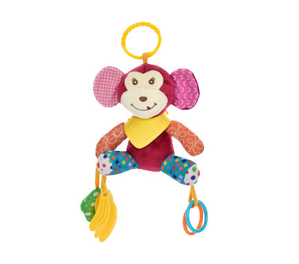 Подвеска на коляску с прорезывателем A-Toys SKK-056 Обезьянка Винница - изображение 1