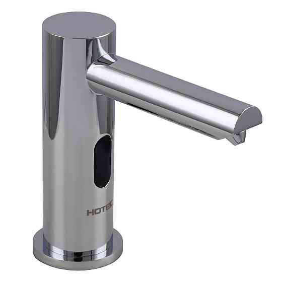 Дозатор рідкого мила сенсорний на умивальник HOTEC 13.515-DC/AC (220V/6V)з трансформ-м,латунь,1000мл (000030274) Київ