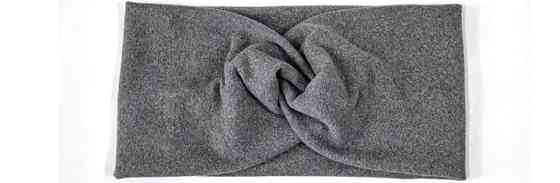 Повязка женская стильная серая Киев