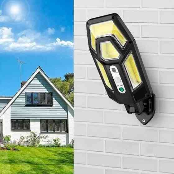 Уличный светильник на солнечной батарее с пультом,HS-801B SBR Киев