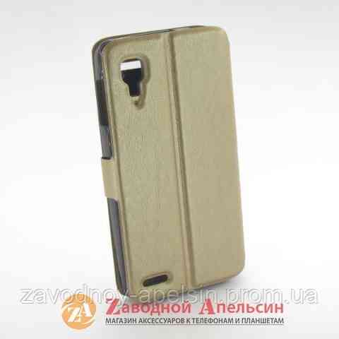 Чехол книжка Lenovo P780 Smart Case gold Одесса