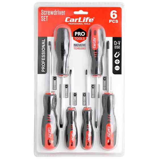 Набір викруток Carlife Cr-V 6150 6шт Київ