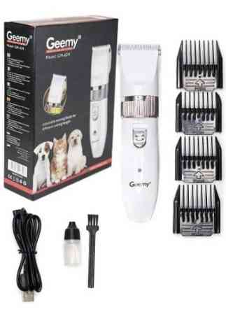 Машинка для стрижки животных GM 634 USB Машинка для грумминга аккумуляторная Київ