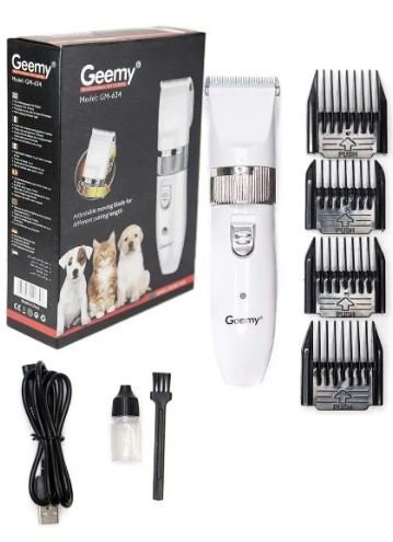 Машинка для стрижки животных GM 634 USB Машинка для грумминга аккумуляторная Киев - изображение 1
