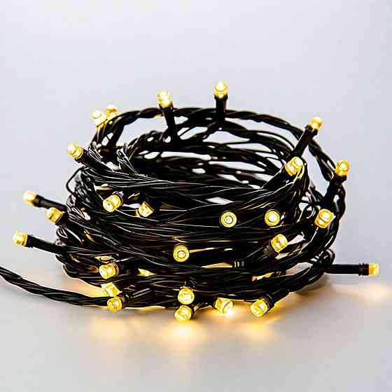 Новорічна гірлянда штора 3х2 м 144 LED кімнатна білий провід Жовтий ZWM32144LEDY Київ