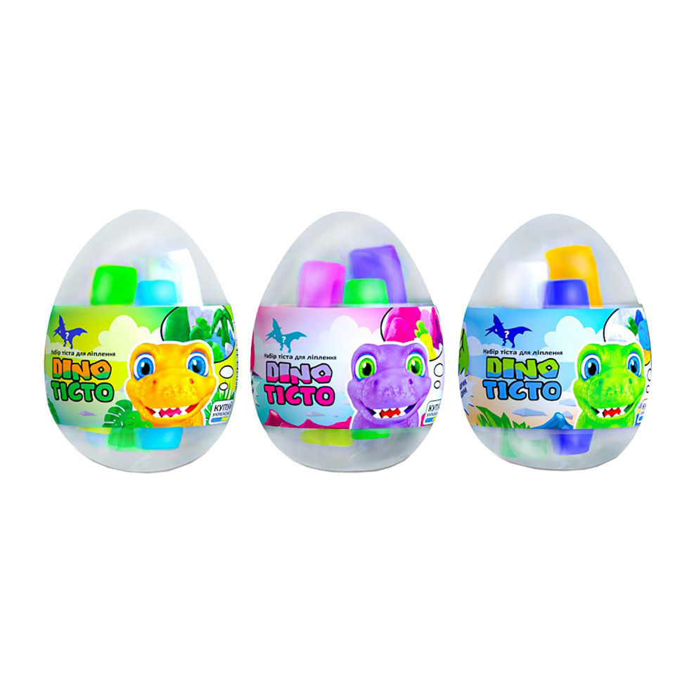 Набір тіста для ліплення ТМ Lovin'Do Dino Тісто-УКР 41121 Вінниця - фото 1