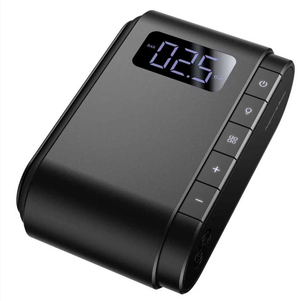 Автомобільний насос Baseus Dynamic Eye Inflator Pump Black Київ - фото 1