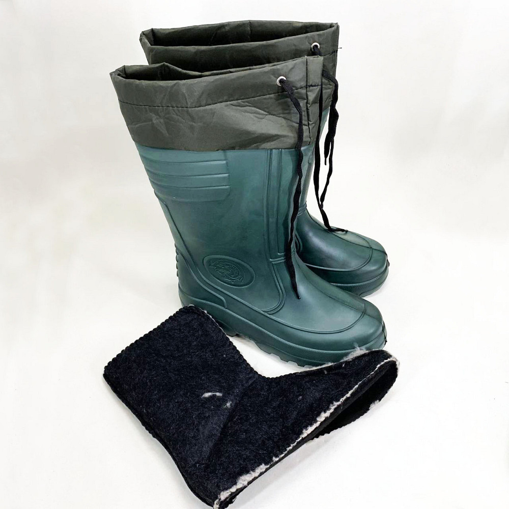 Активні чоловічі гумові чоботи 44р, Чоловічі чоботи для риболовлі з гуми, Робоче взуття для чоловіків VG-47 Львів - фото 15