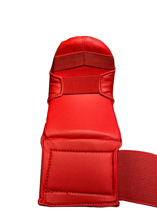 Рукавиці для карате PowerPlay 3027 Червоні L (капа в подарунок) Луцьк - фото 5