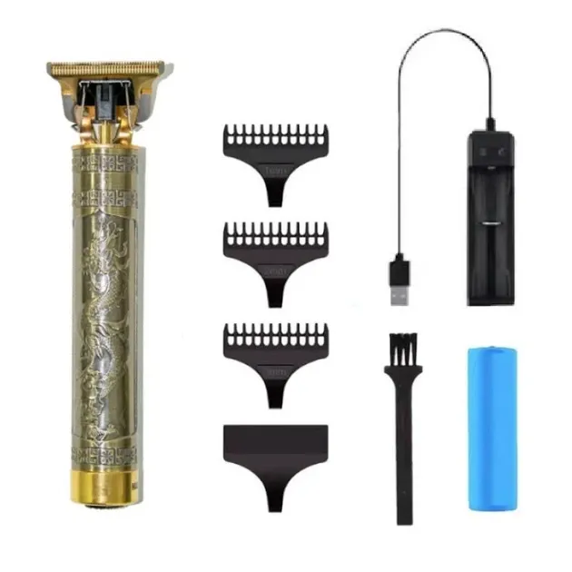 Бездротовий тример для стриження волосся MAXTOP WS-T98-99 із насадками, 5 Вт, 80 хв роботи, ретростиль Одеса - фото 2