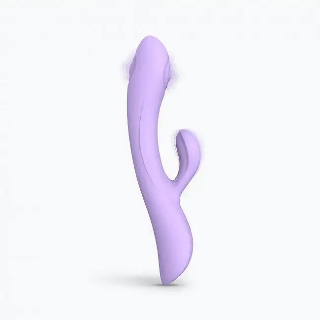 Вібратор-кролик зі спрямованим масажем точки G - Love To Love Bunny&Clyde - Viva Mauve Львів - фото 3