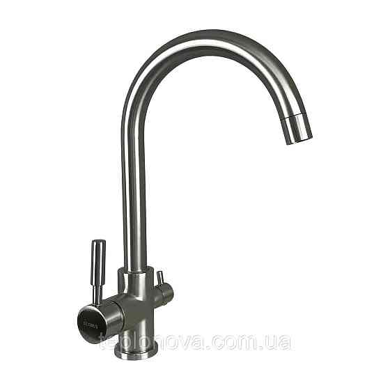 Змішувач для кухні під осмос Globus Lux LAZER GLLR-0333-8-StSTEEL Чернівці