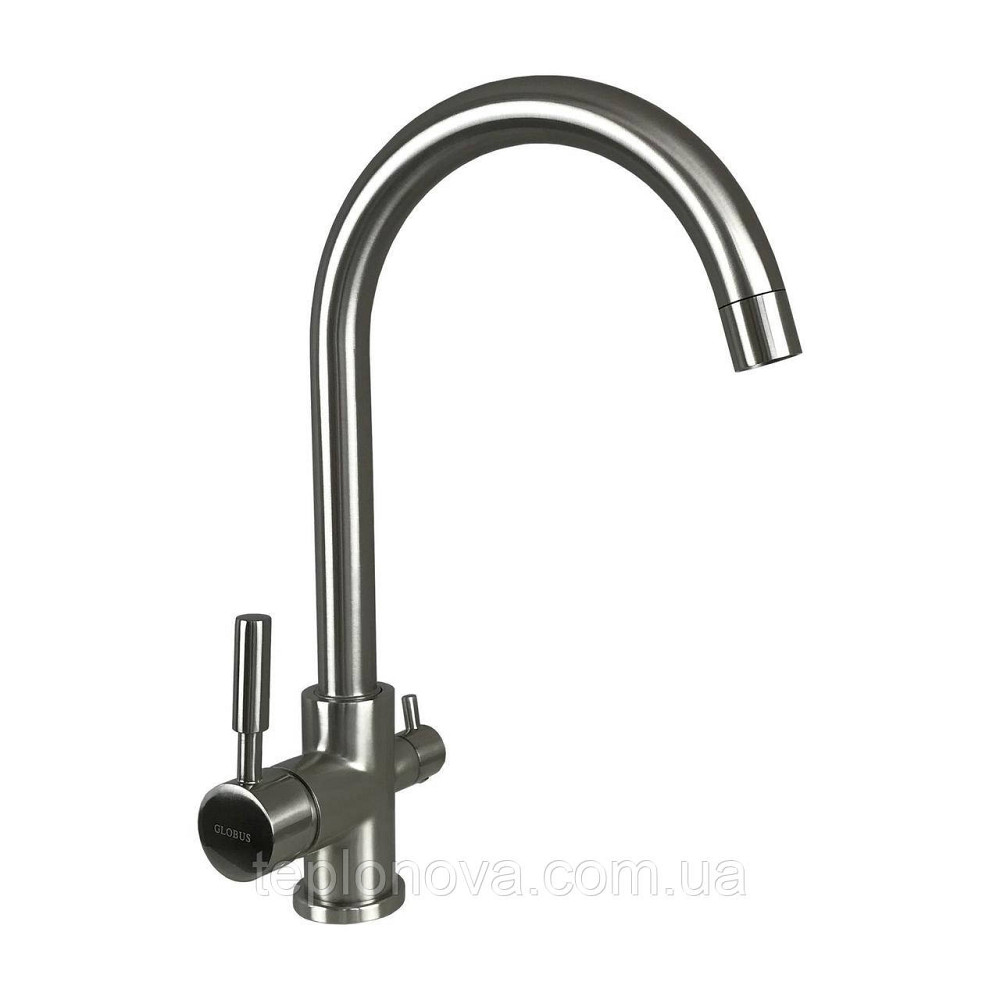 Змішувач для кухні під осмос Globus Lux LAZER GLLR-0333-8-StSTEEL Чернівці - фото 1