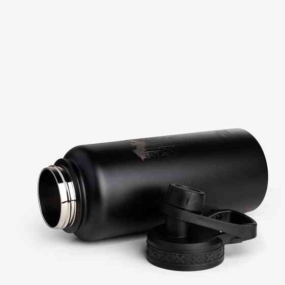 Пляшка для води металева з подвійною вакуумною ізоляцією Bohtal Insulated Bottle 960 ml/32 oz Black  Каменское